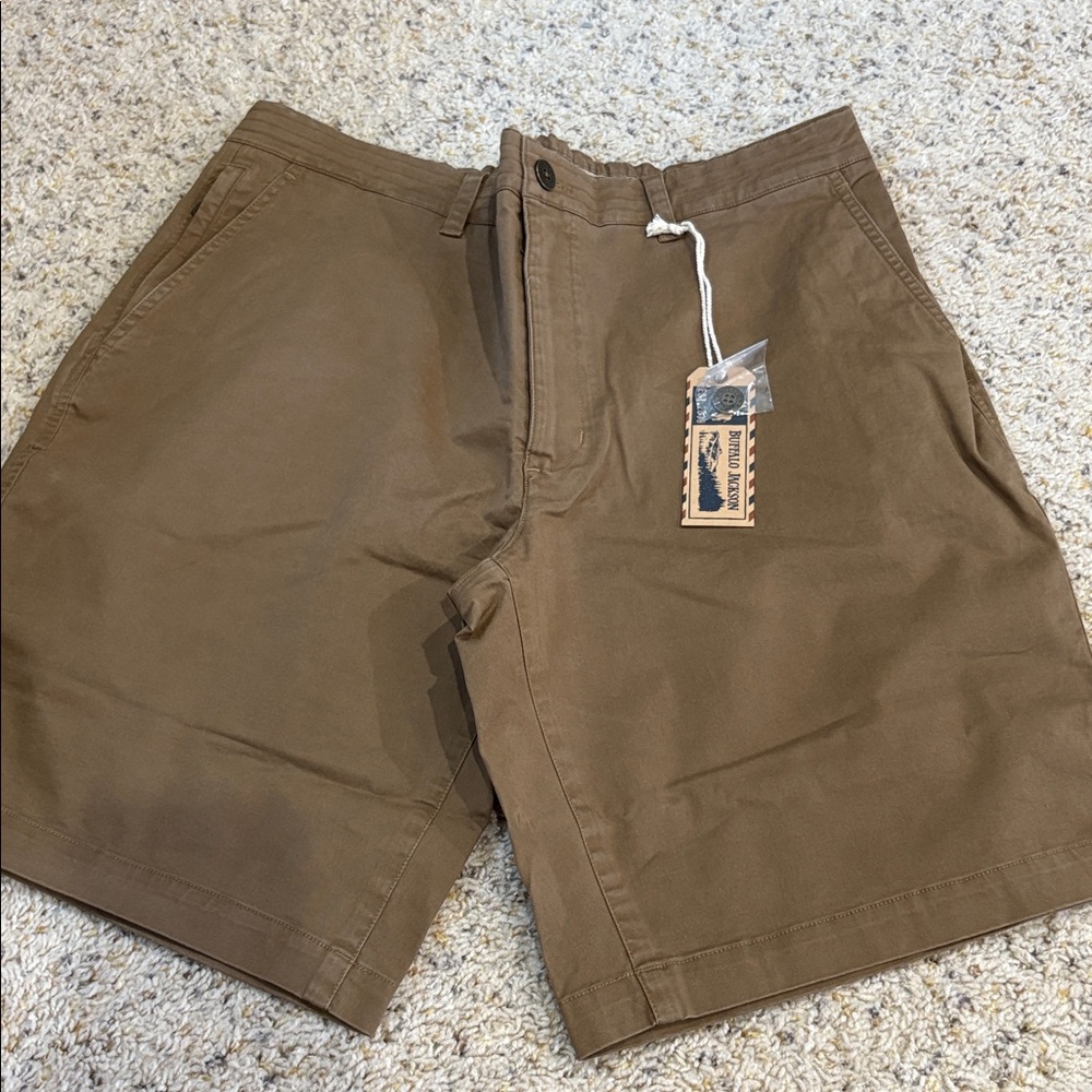 NWT Buffalo Jackson brown shorts 34